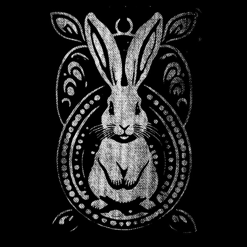 Lapin de Pâques rétro
