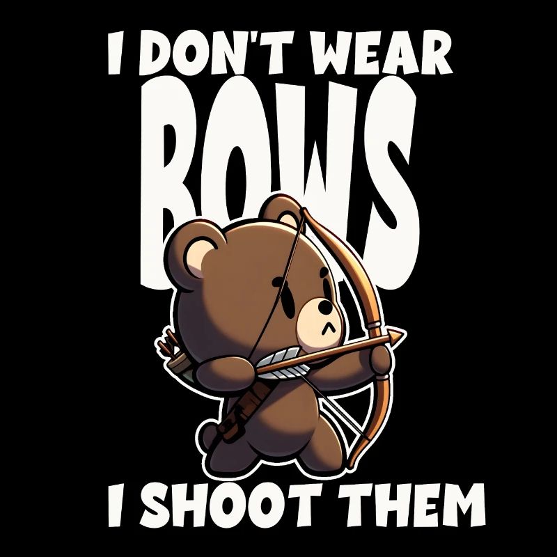 I don't use bows, I shoot them