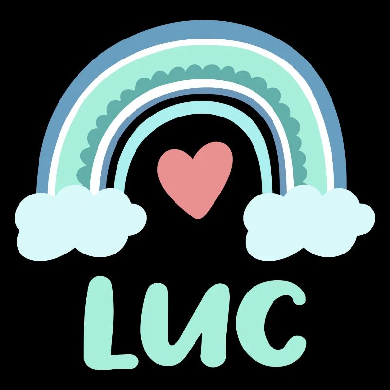 Luc Name Rainbow Baby