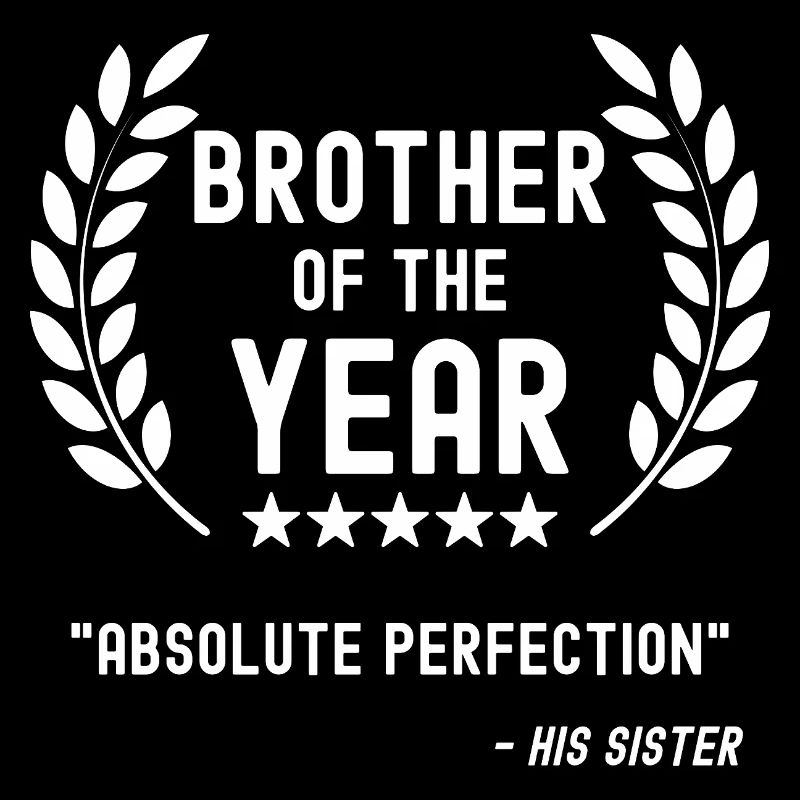 Bester Bruder Lustiger Spruch Geschenk Schwester