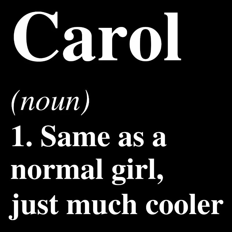 Carol Définition Cool Nom Dire Cadeau