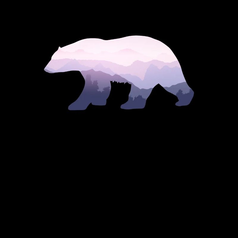 Bear bear bear mountains brown bear grizzly gift