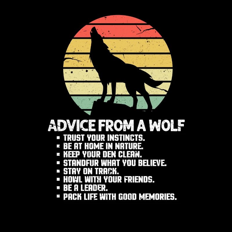 Loup rétro