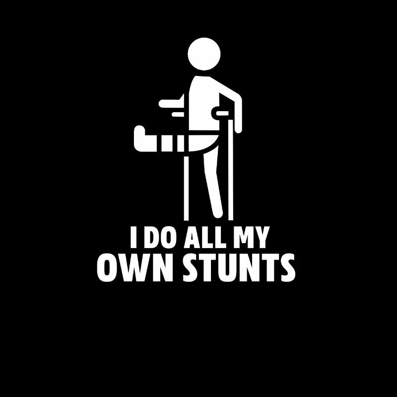 Beinbruch Unfall Krankenhaus Gips Bein Geschenk