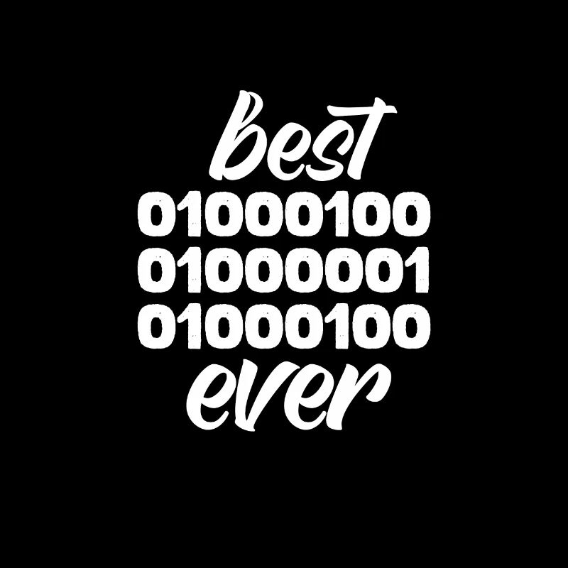 Binary Father Code Computer Cadeau de fête des pères