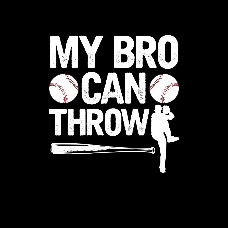 Bruder Baseball Geschwister Schwester Geschenk
