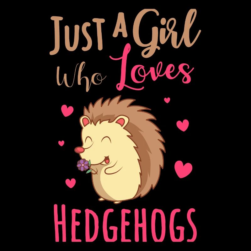 Nur Ein Mädchen Das Igel Liebt