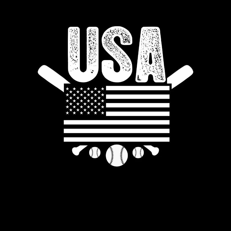 Softball USA Baseball Amerika Pitcher Geschenk