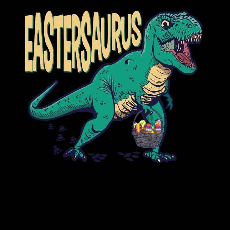 Eastersaurus Easter T-Rex Dinosaur Easter Bunny