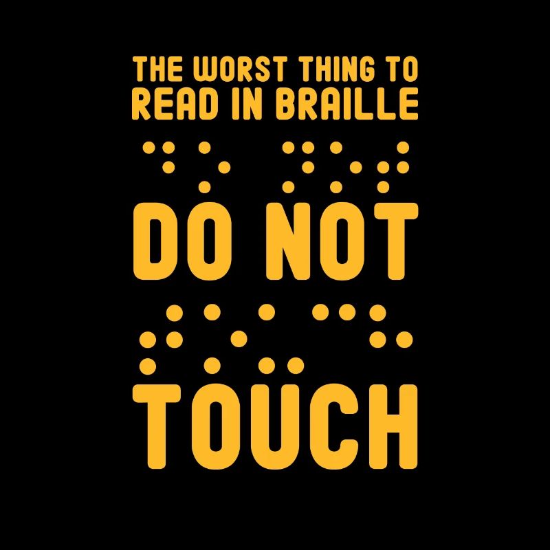 Braille Braille Blind Gift