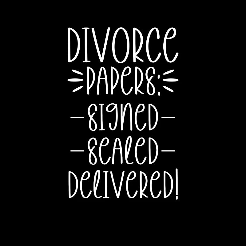 Divorce Séparation Fin Relation Cadeau