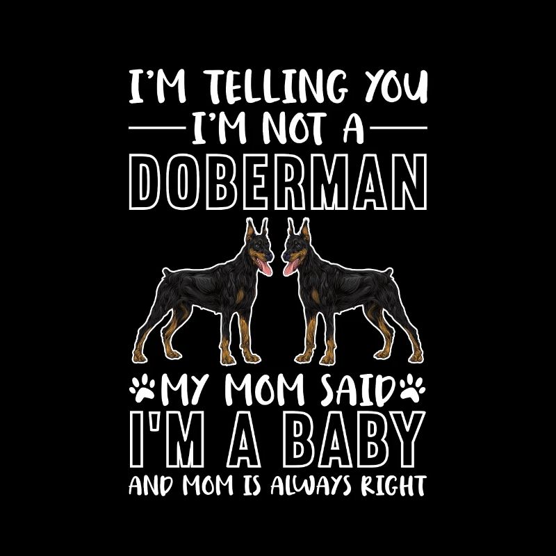 Doberman chien chiens cadeau pour animaux de compagnie