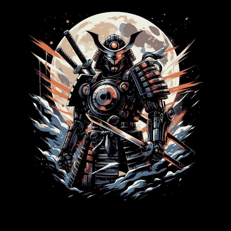 Samurai Ronin Sword Fighting Warrior Gift