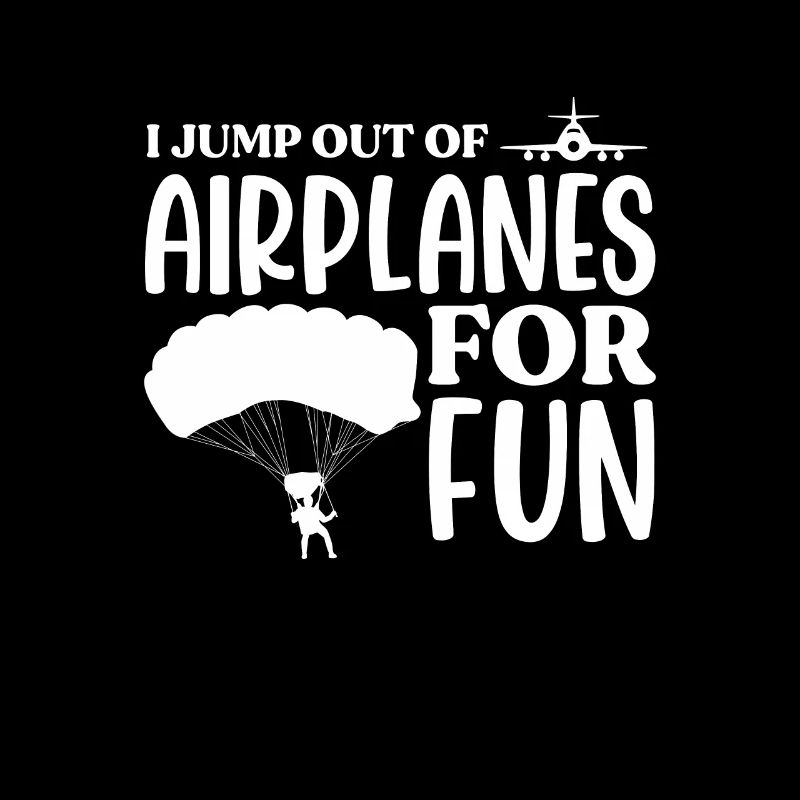 Skydive Skydiver Skydiving Fallschirm Geschenk
