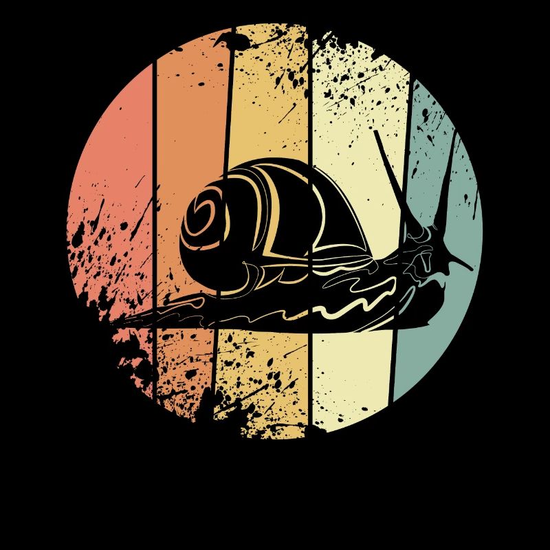 Schnecke retro