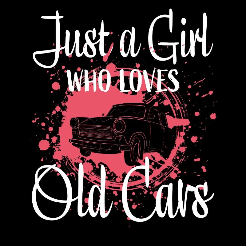 Auto Mädchen Oldtimer