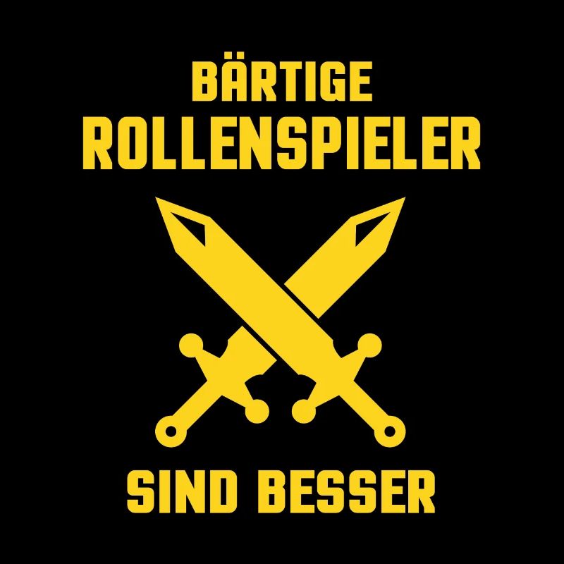 BÄRTIGE ROLLENSPIELER SIND BESSER