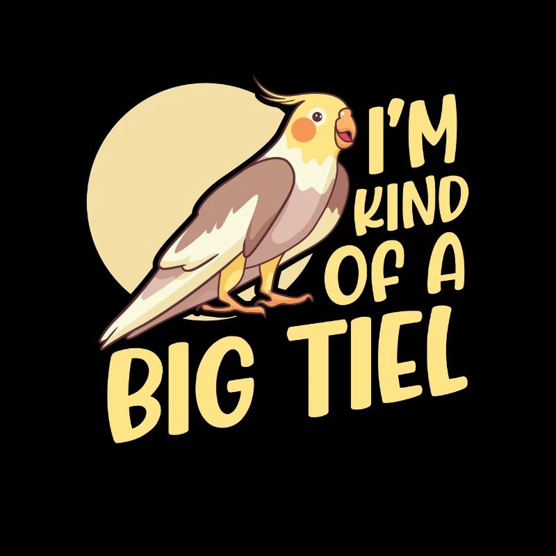 NymphensittenPapageien Ich bin eine Art großer Tiel