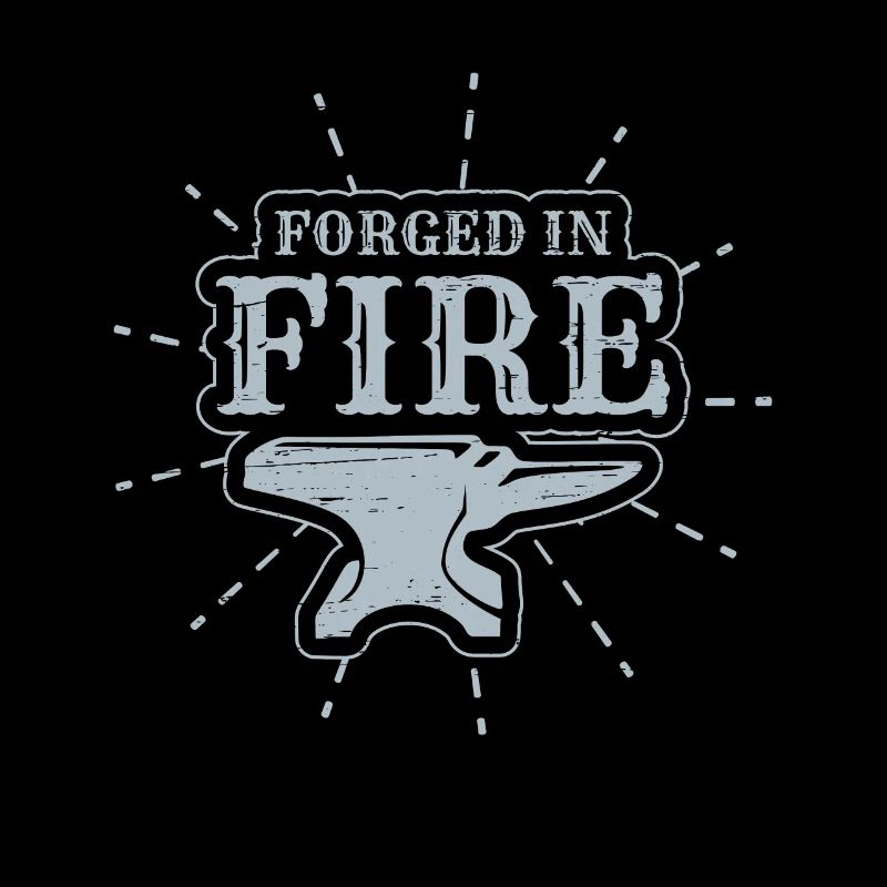 Forgeron forgé dans le feu