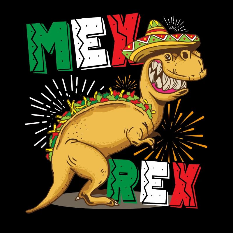 Tacosaurus Mex Rex T Rex Taco Cinco De Mayo
