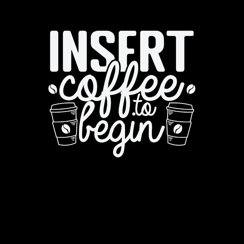 Insert Coffee to begin Koffein Aroma