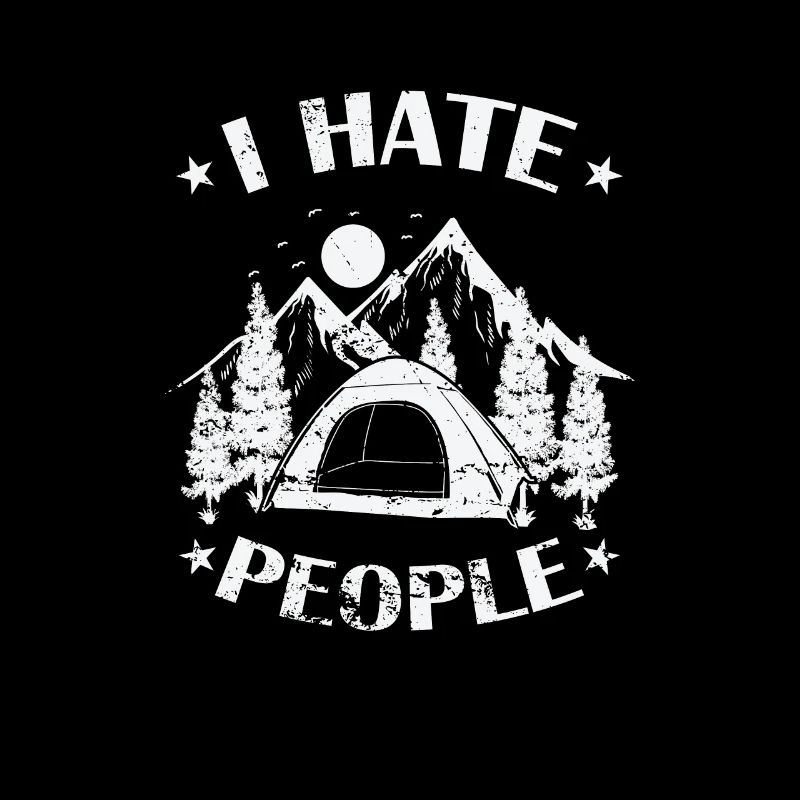 Je déteste les gens Camping Vacances Liberté