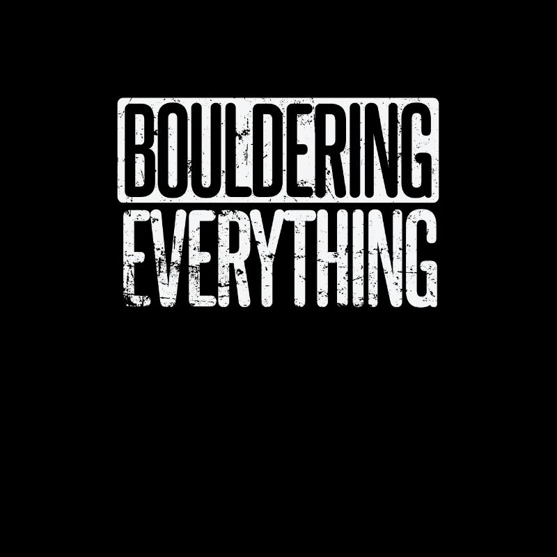 Bouldering everything