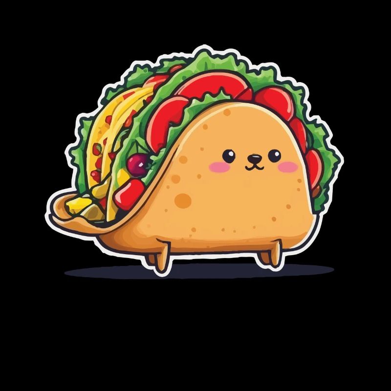 Kawaii Taco Cinco De Mayo Nourriture Esthétique