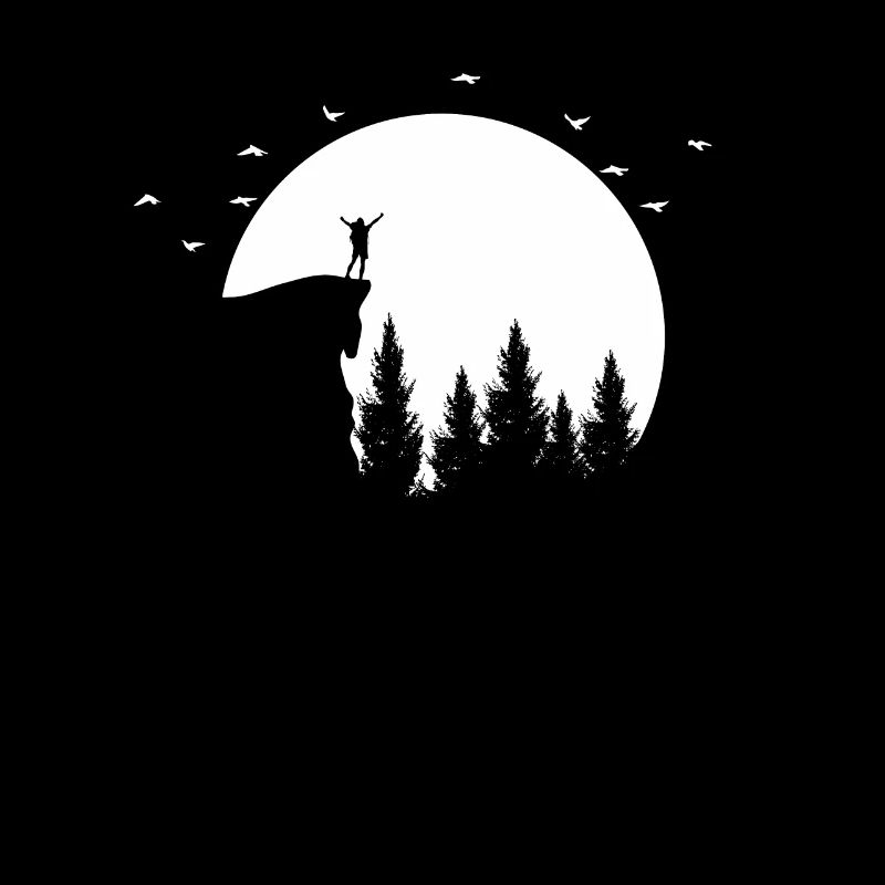 Hiking in nature