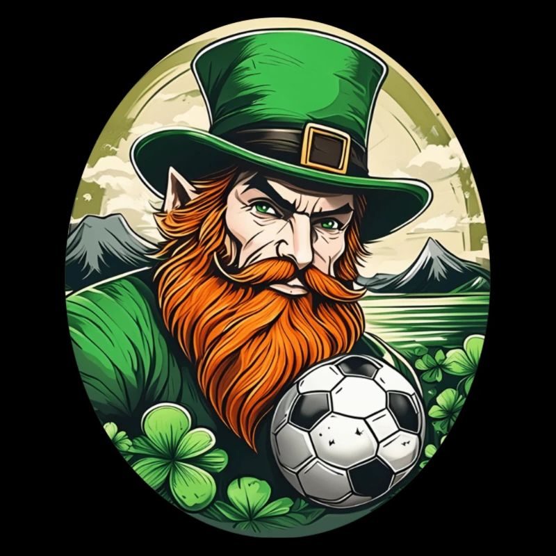 Football Trèfle de la Saint-Patrick