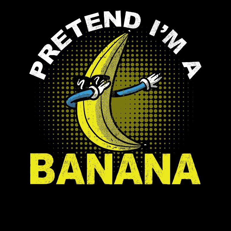 Horror Halloween Ich bin eine Banane Gruselig