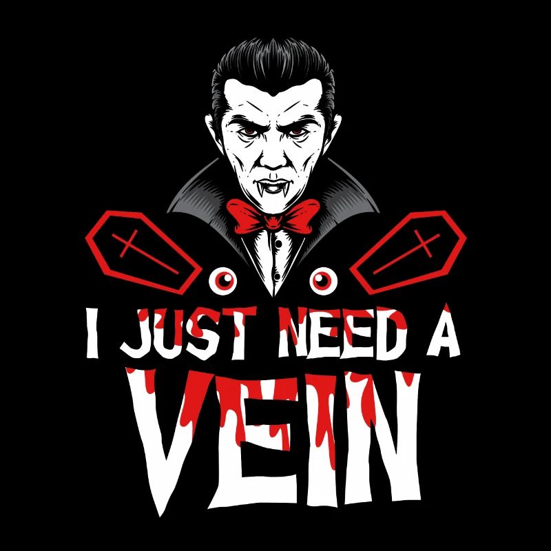 Horror Halloween Brauche eine Vene Gruselig