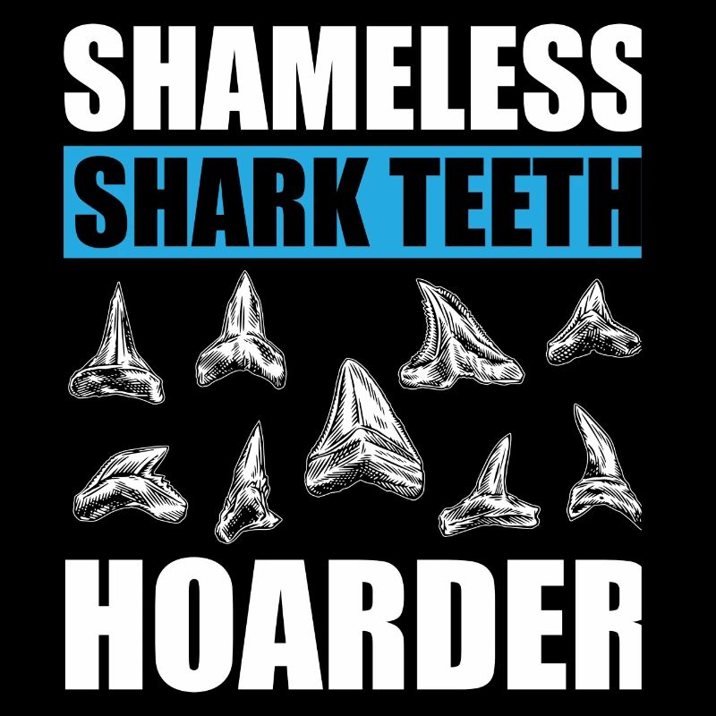 Collecte de dents de requin