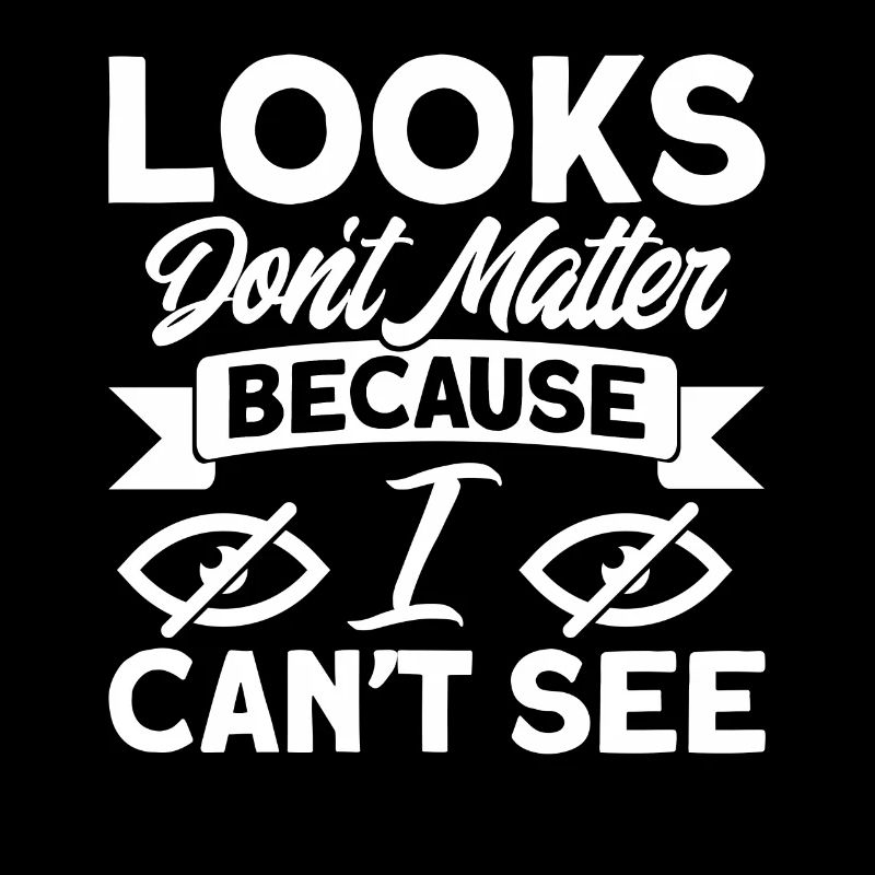 The appearance does not matter blind gift