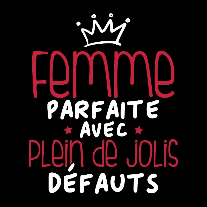 Femme parfaite avec plein de jolis défauts