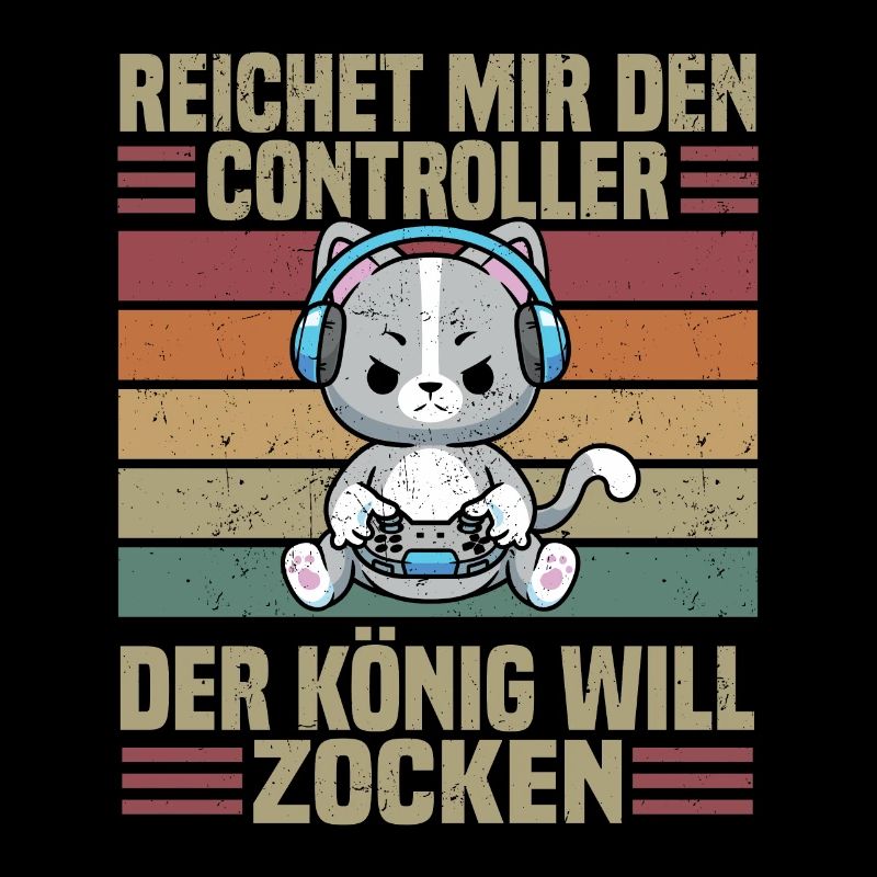 Reichet mir den Controller der König will zocken