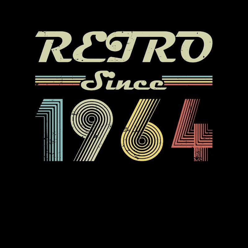 Retro seit 1964 Geburtstagsgeschenk