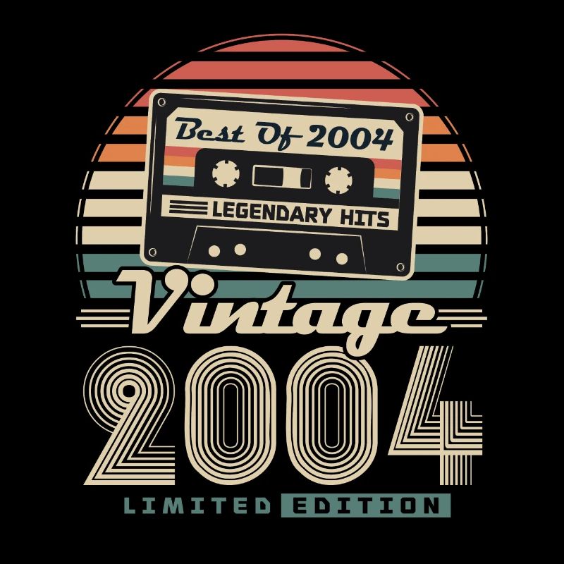 Vintage 2004 Retro Geburtstagsgeschenk