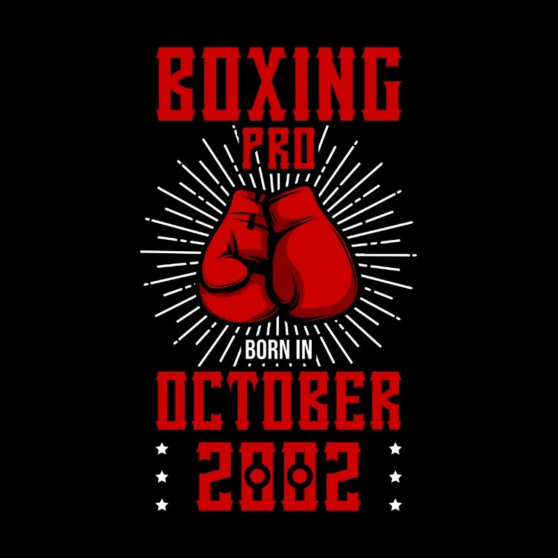 Boxers born 2002 October - Boxing