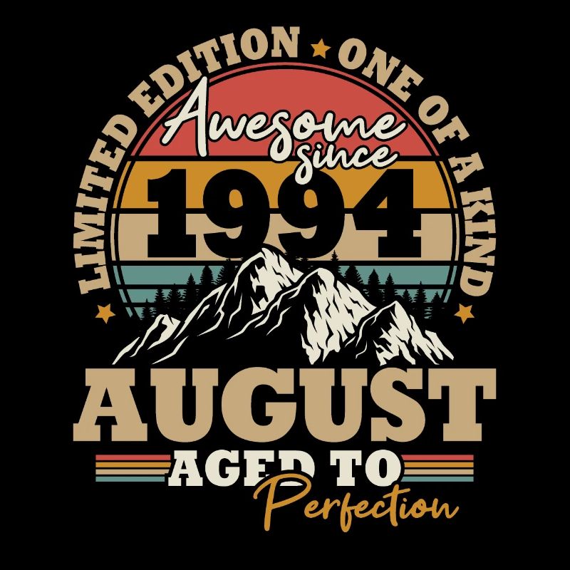 August 1994 Vintage Retro Geburtstagsgeschenk