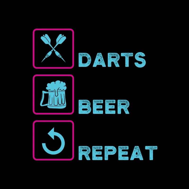 Dart Routine Dartscheibe Dartspieler Darten 180