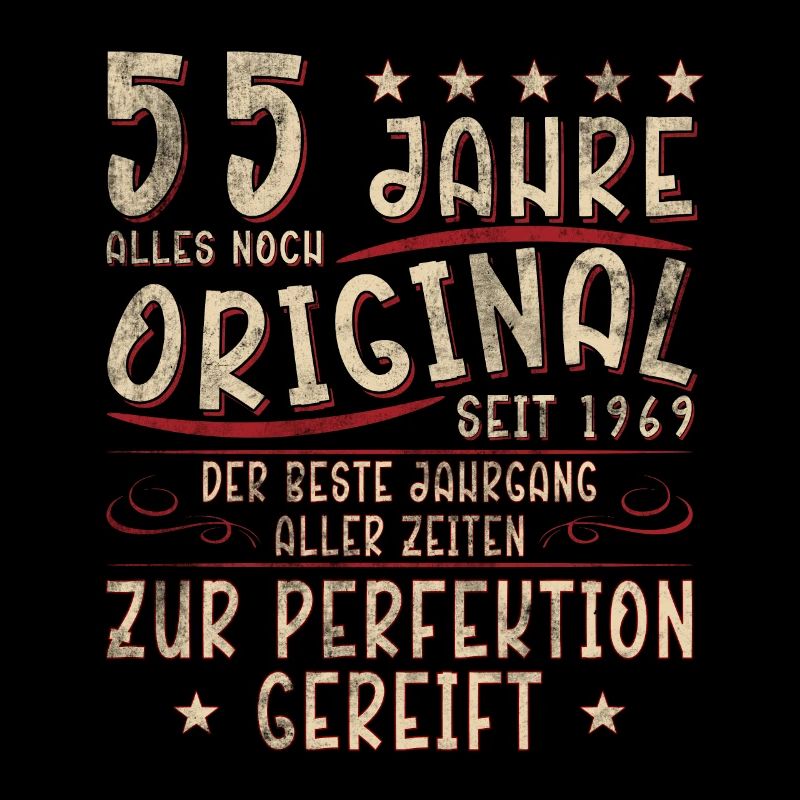 55th Birthday 55 Years
