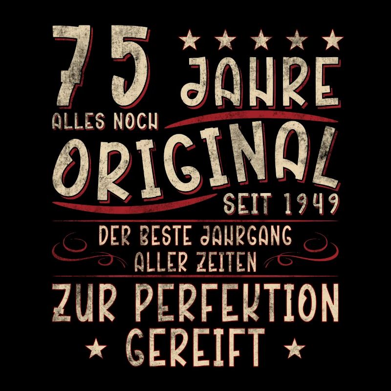 75. Geburtstag