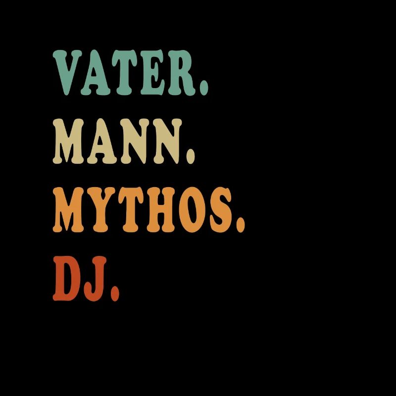 Ehemann Vater DJ Legende Discjockey Geschenkidee