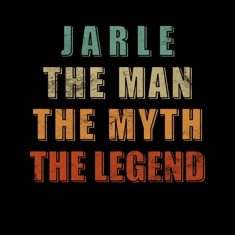 Jarle, Man Myth Legend, Funny Best Name