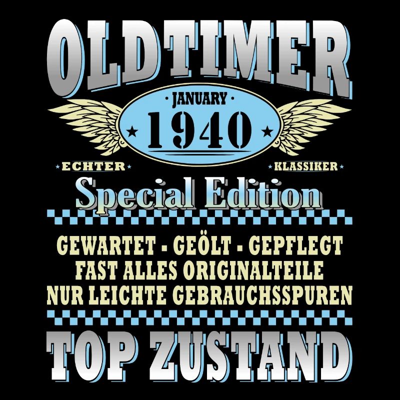 Oldtimer Januar 1940 Geboren Jahrgang Geburtstag