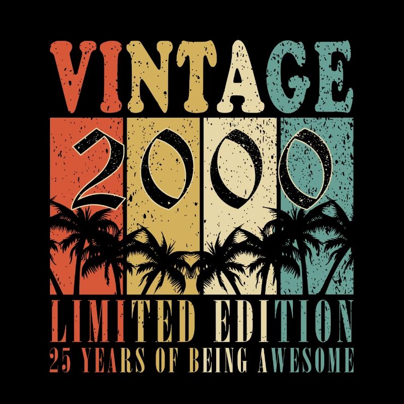 Millésime 2000 - Année 2000 Cadeau d’anniversaire 2000