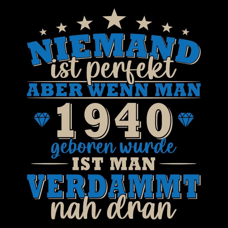 85. Geburtstagsgeschenk Vintage 1940 perfekt