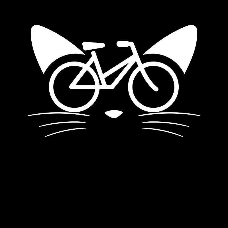 Fahrrad Katzengesicht