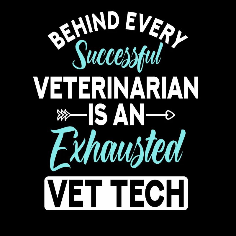 An Exhausted Vet Tech